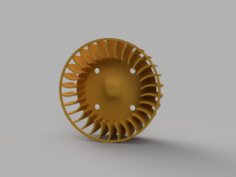 Ventola maggiorata per scooter AC