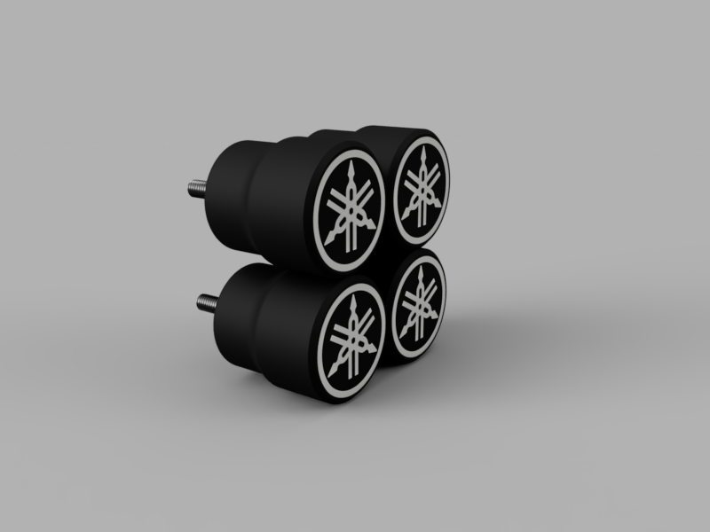 Kit 4-2px Tamponi Booster mbk/bws 1