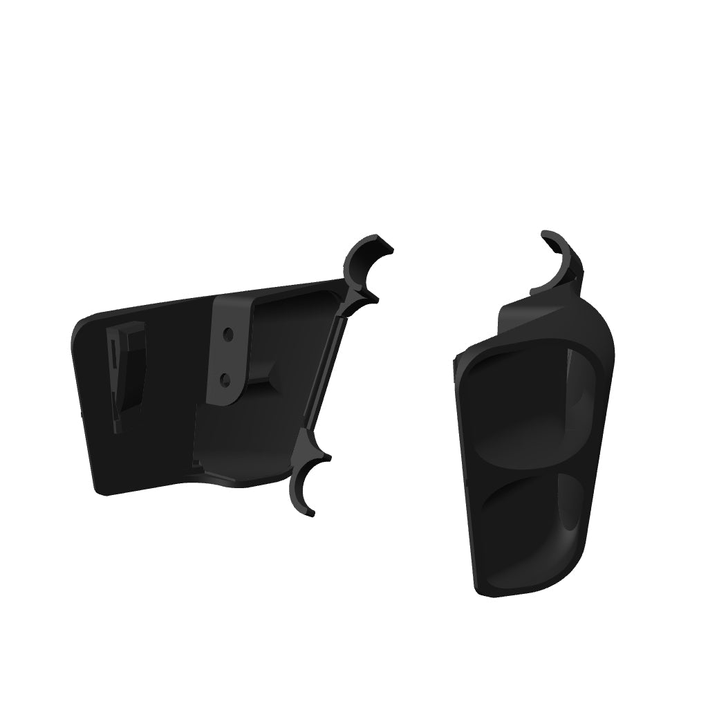 Convogliatore aria freno M1000RR-R-XR-S1000R-RR in PA12 CARBONIO