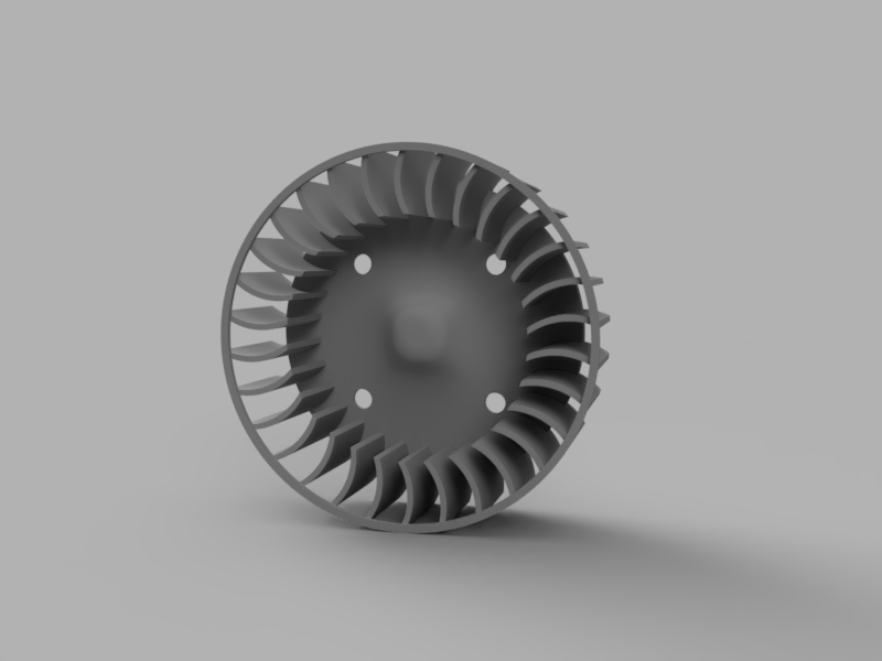 Ventola maggiorata per scooter AC