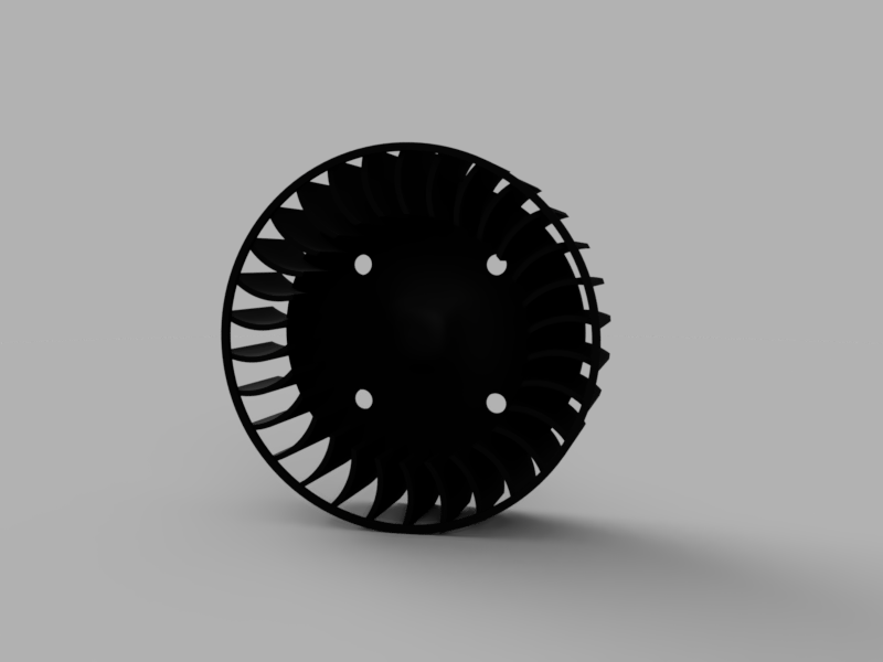 Ventola maggiorata per scooter AC