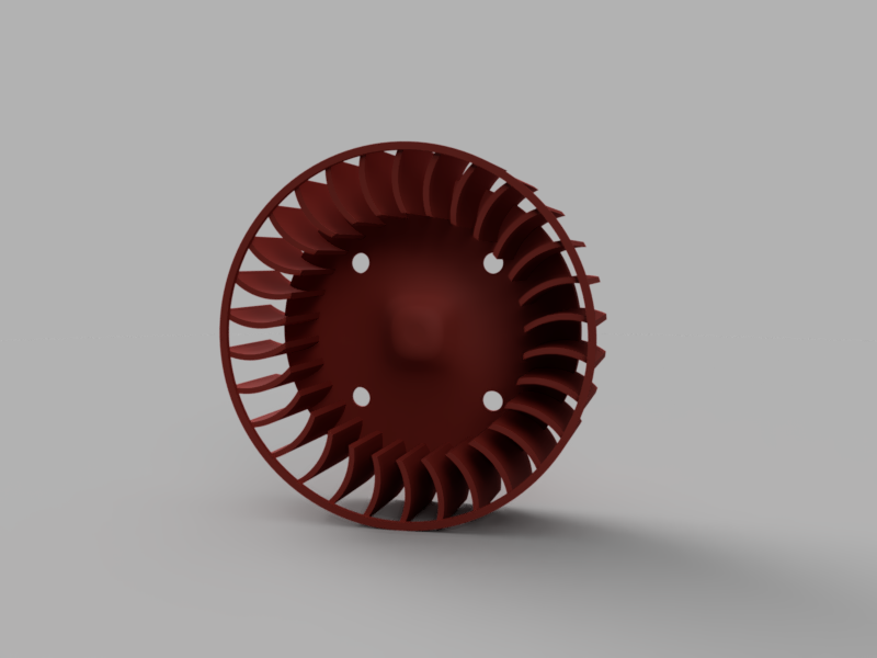 Ventola maggiorata per scooter AC