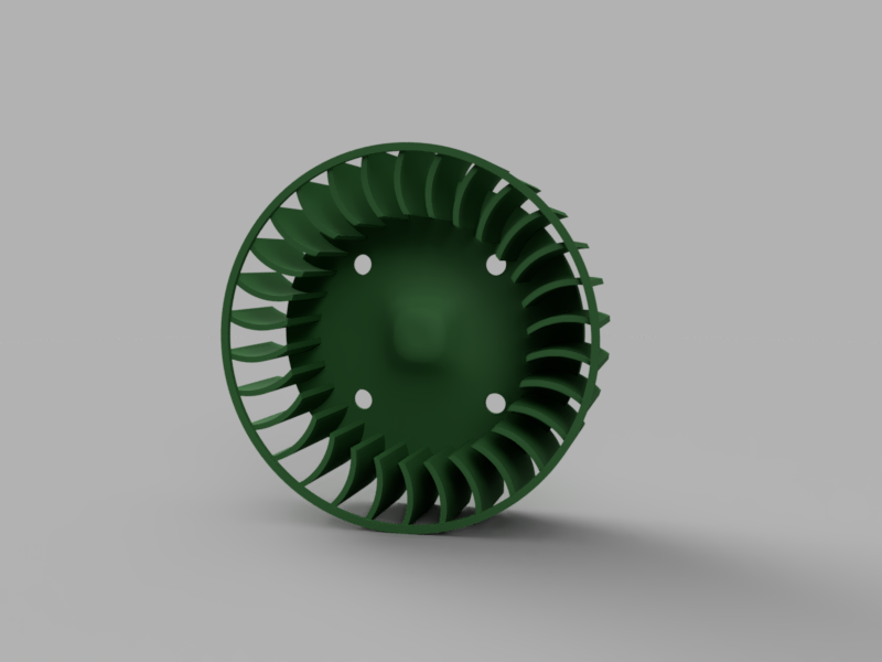 Ventola maggiorata per scooter AC