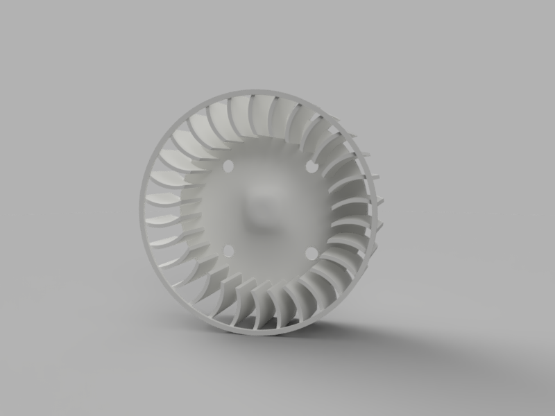 Ventola maggiorata per scooter AC